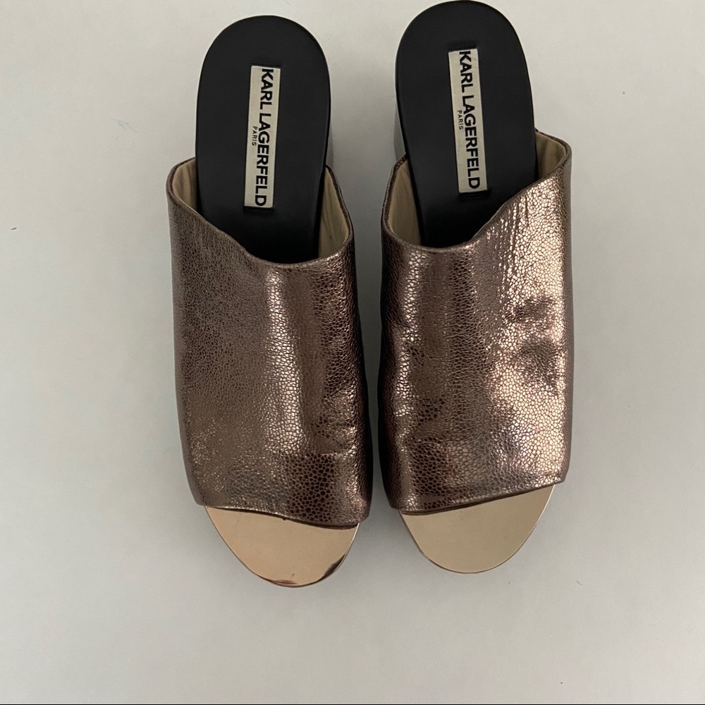 KARL LEGERFELD Lyric sandal platforms - Picture 2 of 9